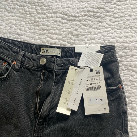 Zara NWT Black Jeans - Picture 2 of 3